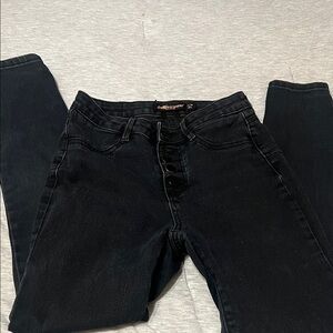 Dollhouse High Rise Black Jeans